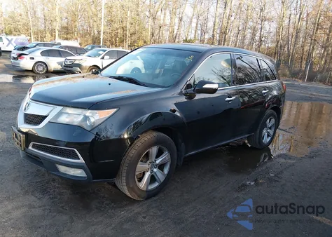 2010 Acura Mdx Technology Package from USA, damaged, VIN 2HNYD2H61AH517939